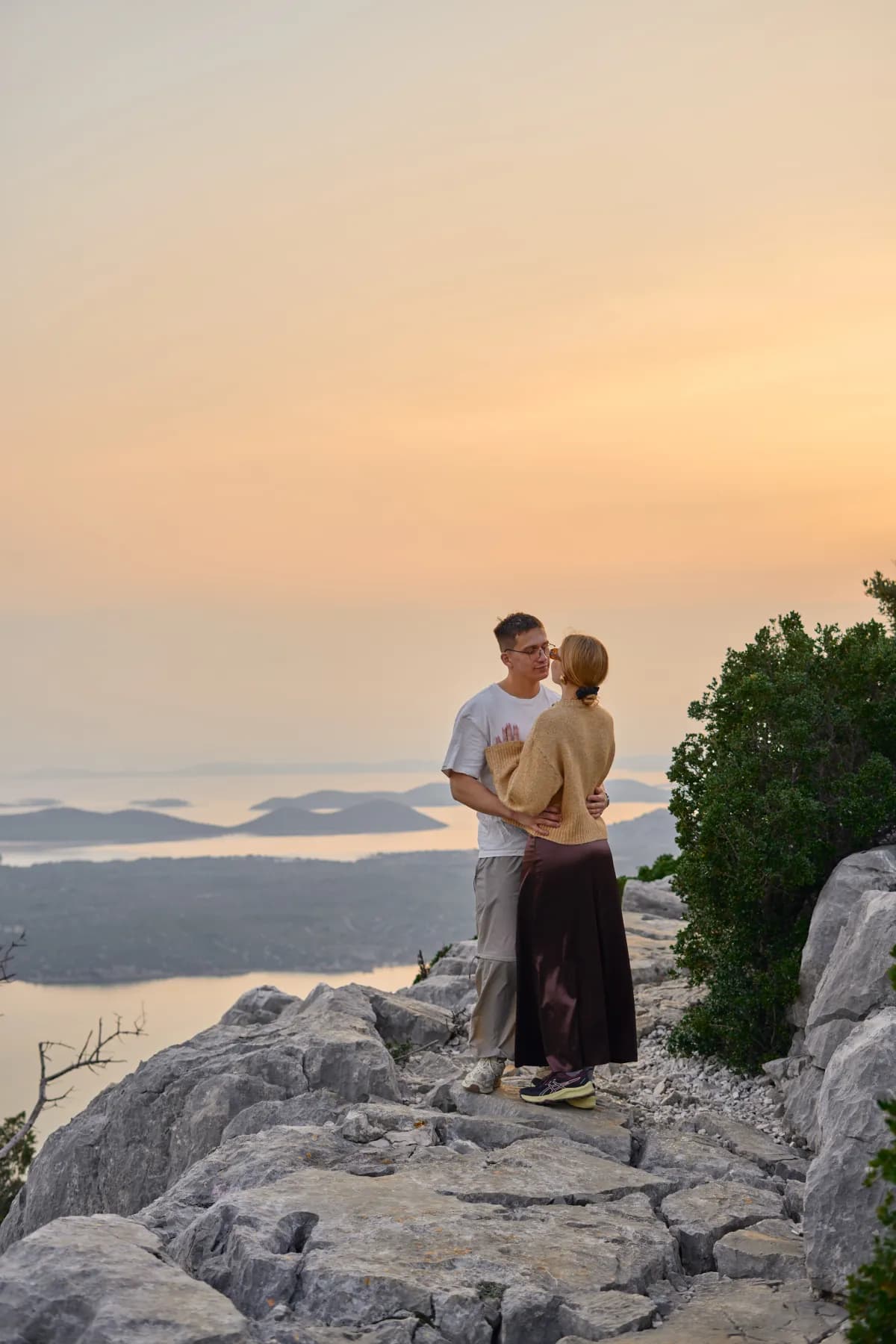 Couple photoshoot in Zadar that turns into a surprise proposal